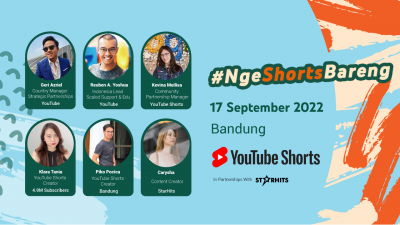 Program #NgeShortsBareng Akan Bongkar Tips & Trik Jadi Top Kreator di YouTube!