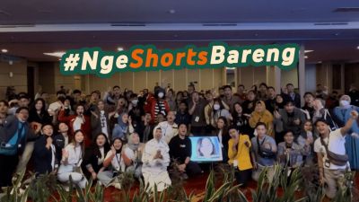 Gandeng 3 Top Kreator YouTube, #NgeShortsBareng Perdana di Bandung Sukses Dihadiri Lebih dari 200 Peserta