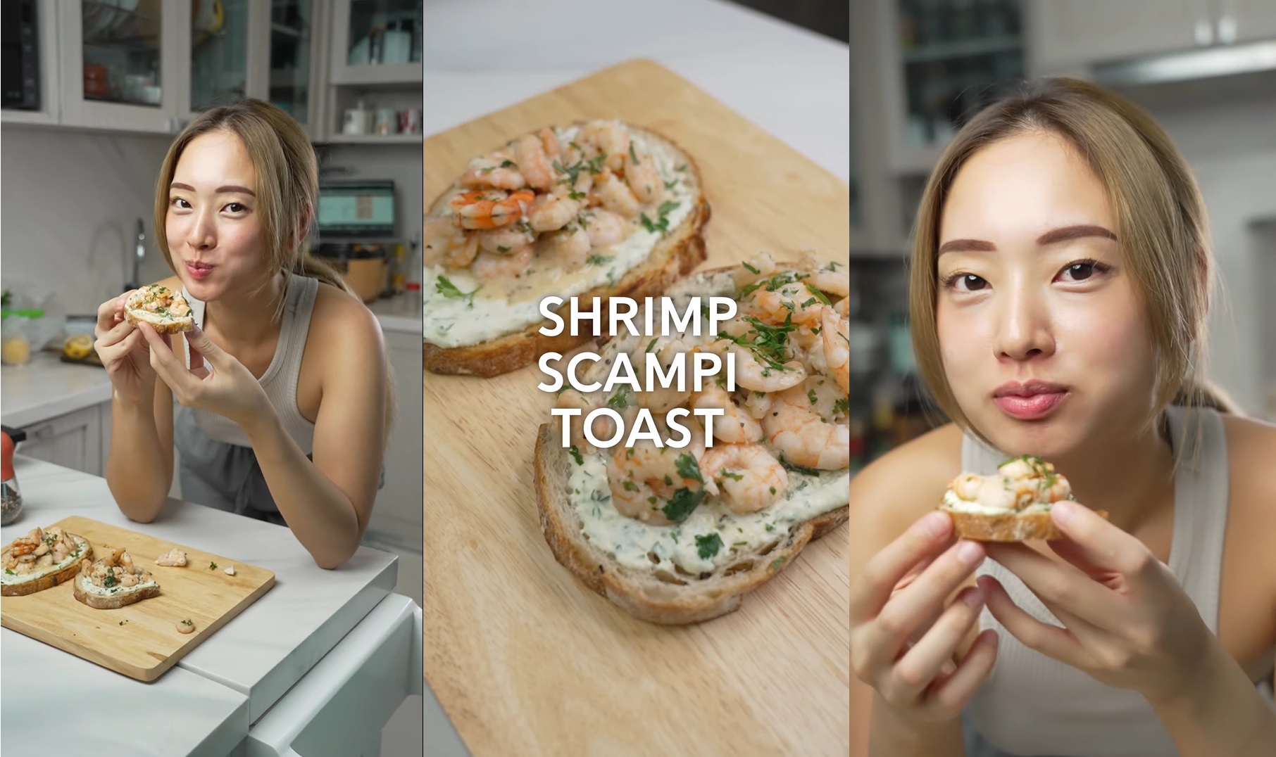 Resep Mudah Bikin Sarapan dengan Shrimp Scampi Toast ala Valerie Taniaty!