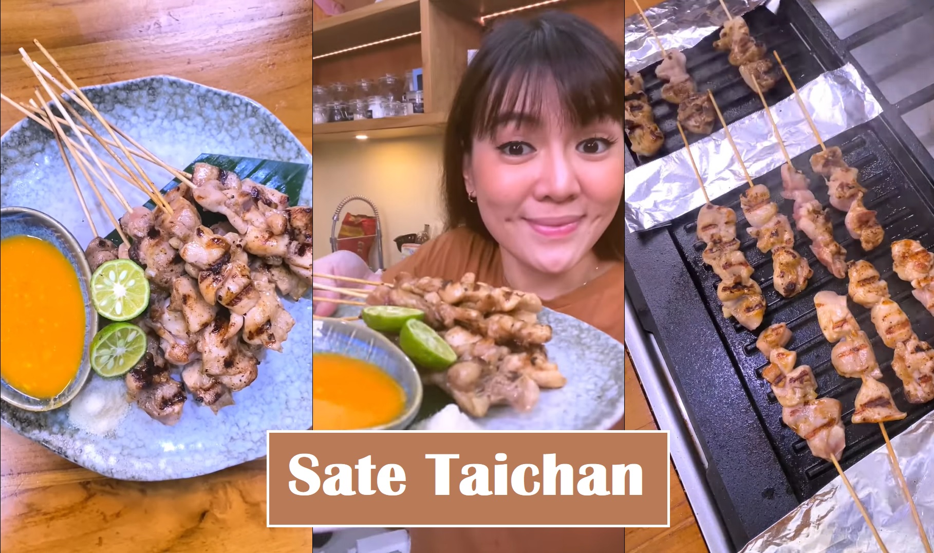 Mudahnya Resep Membuat Sate Taichan yang Juicy dan Segar ala Sisca!