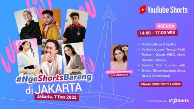 Catat Tanggalnya! #NgeShortsBareng Besutan StarHits Akan Hadir di Jakarta Desember Ini!