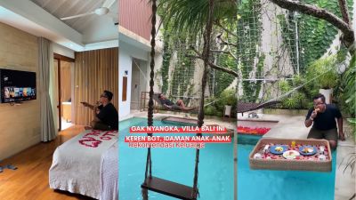Lelah Jelajahi Pulau Bali, Villa Rekomendasi Adhe Tora TV Ini Bisa Jadi Tempat yang Pas untuk Istirahat!