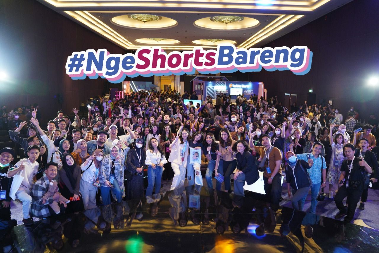 Meriah! #NgeShortsBareng di Jakarta Sukses Dihadiri oleh 400 Top Kreator YouTube Shorts Indonesia!