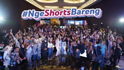 Meriah! #NgeShortsBareng di Jakarta Sukses Dihadiri oleh 400 Top Kreator YouTube Shorts Indonesia!