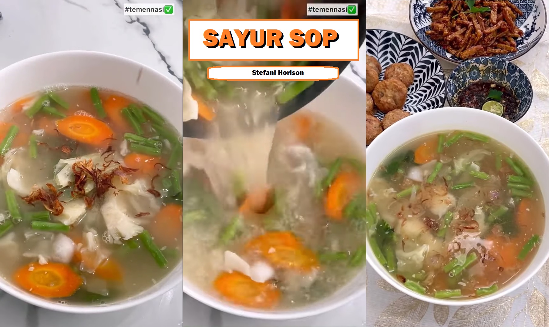 Hangat di Tenggorokan, Intip Resep Sayur Sop ala Stefani Horison yang Cocok Disantap Kala Hujan!