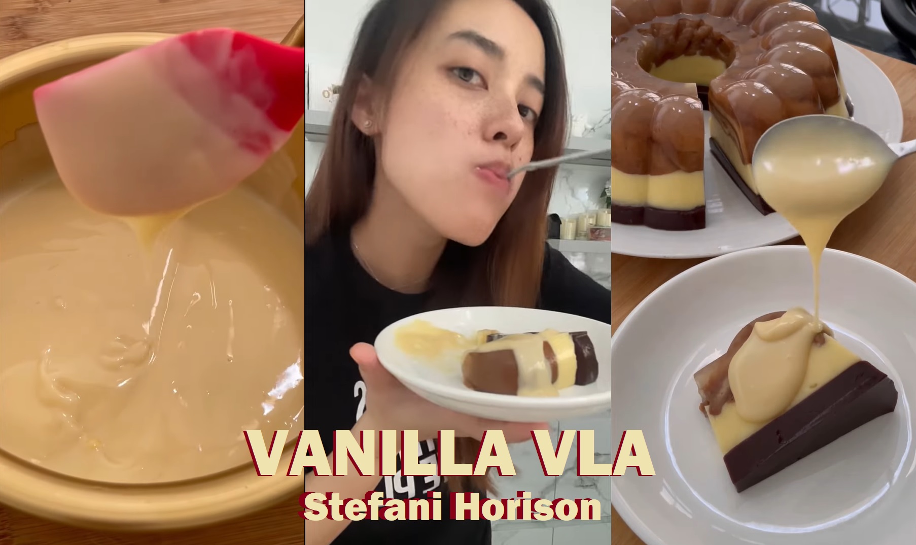 Cuma 4 Bahan! Intip Resep Membuat Vanilla Vla ala Stefani Horison!