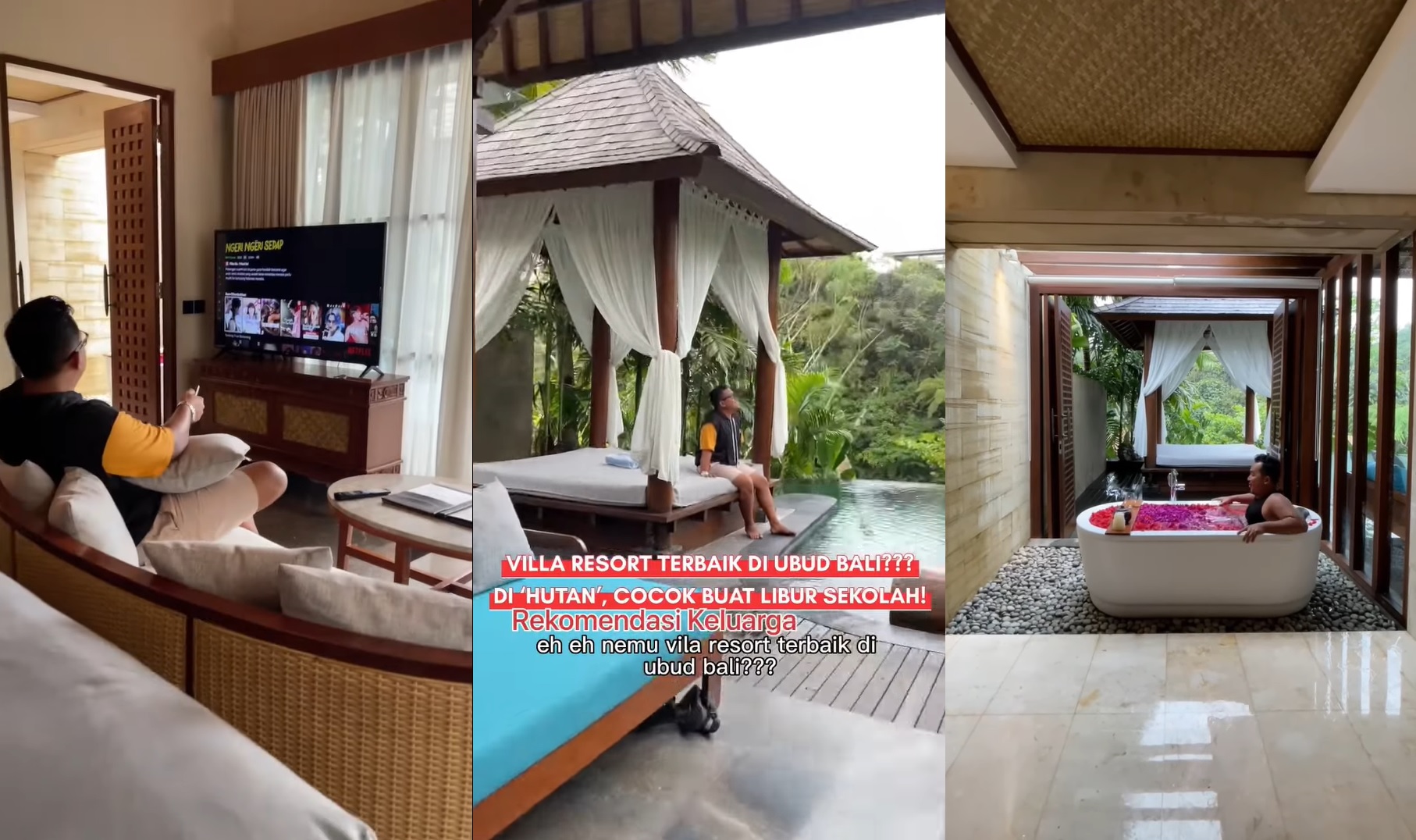 Healing ke Ubud, Bali, Jangan Lupa Menginap di Villa Resort Rekomendasi Adhe Tora TV Ini, Super Healing!