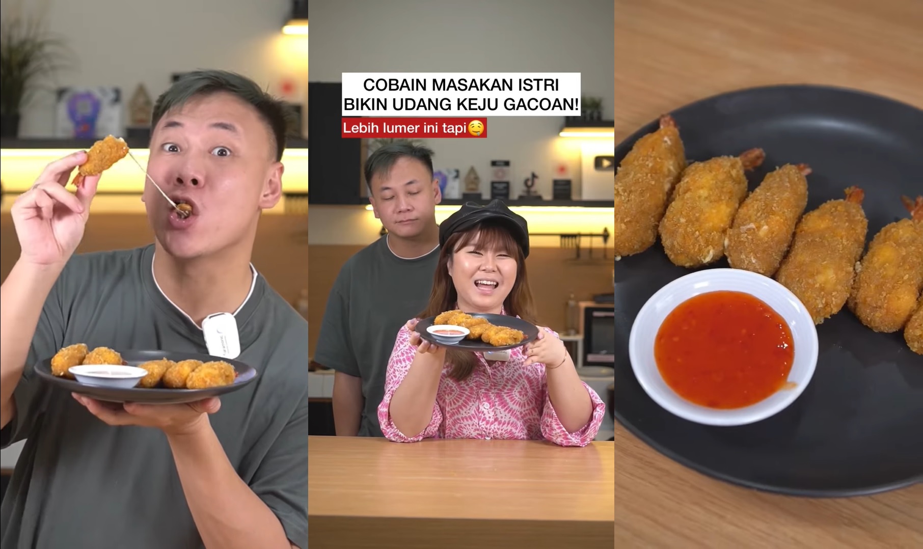 Vinny Laurencia Duplikasi Resep Udang Keju Viral di Resto Sebelah! Catat di Sini!