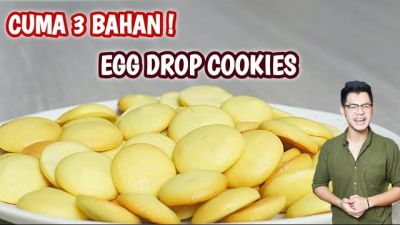 Resep Membuat Egg Drop Cookies ala Jerry Andrean, Simpel dan Bisa Jadi Ide Jualan!