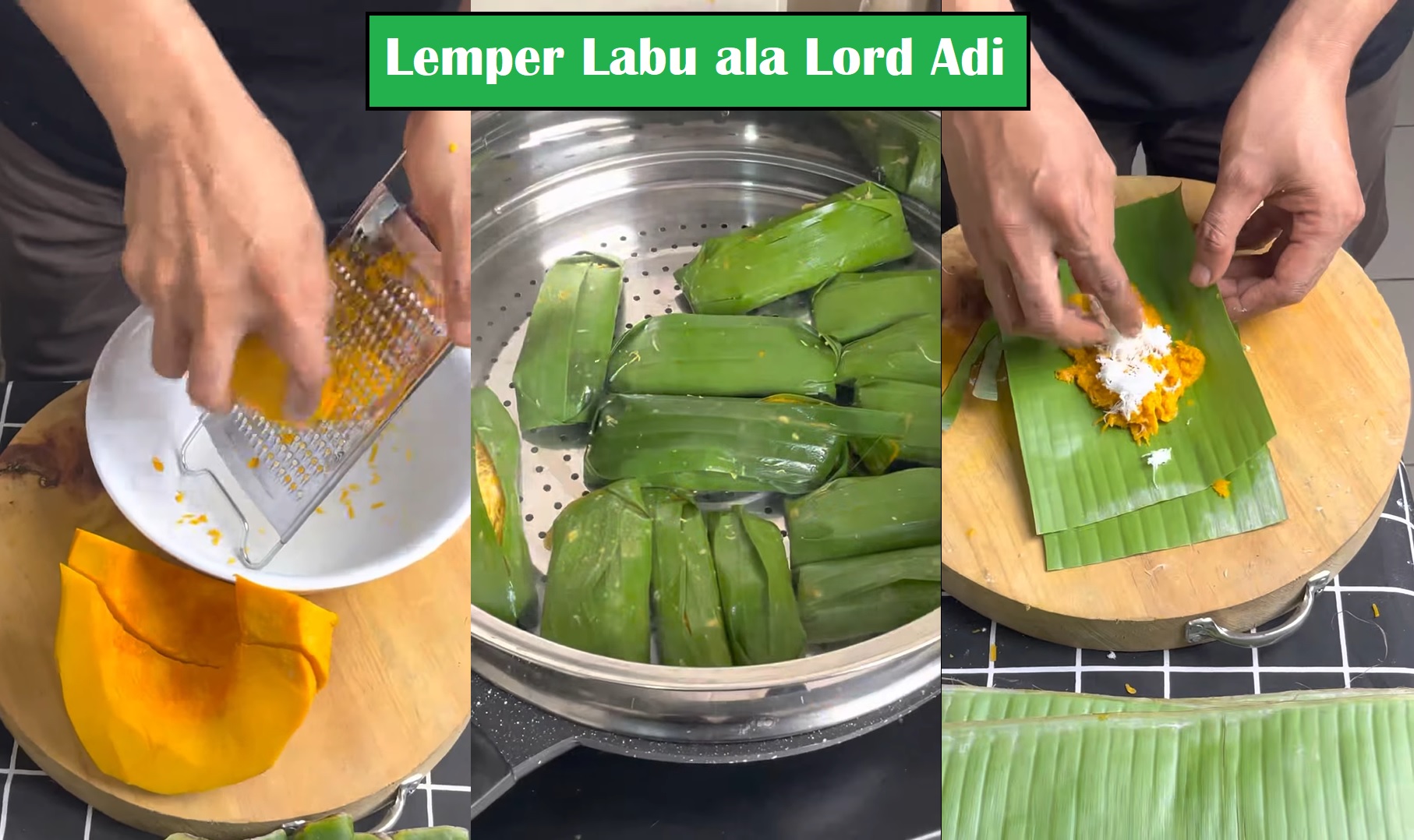Cobain Resep Lemper Labu ala Lord Adi Ini! Rasanya Dijamin Lezat!