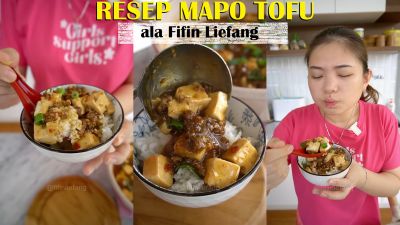 Resep Mapo Tofu Khas Tionghoa ala Fifin Liefang, Tahunya Selembut Sutra!