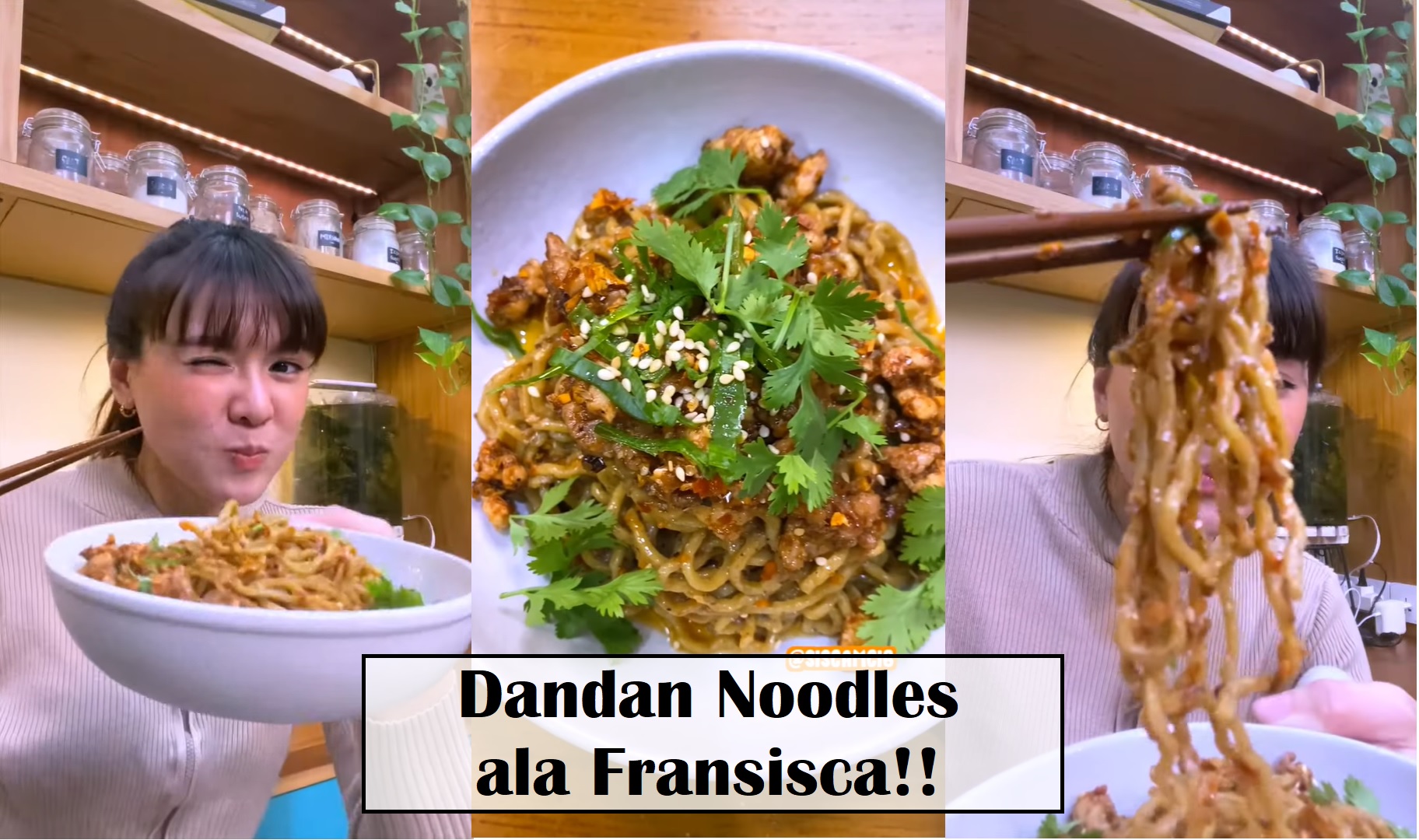 Resep Membuat Dandan Noodles Favorit Tao Ming Tse ala Fransisca! Dijamin Lezat!