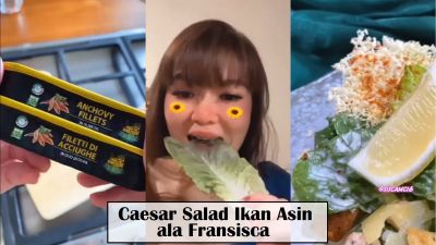 Penasaran dengan Rasa Caesar Salad? Chef Fransisca Bagikan Resepnya dengan Ikan Asin Fillet di Sini!