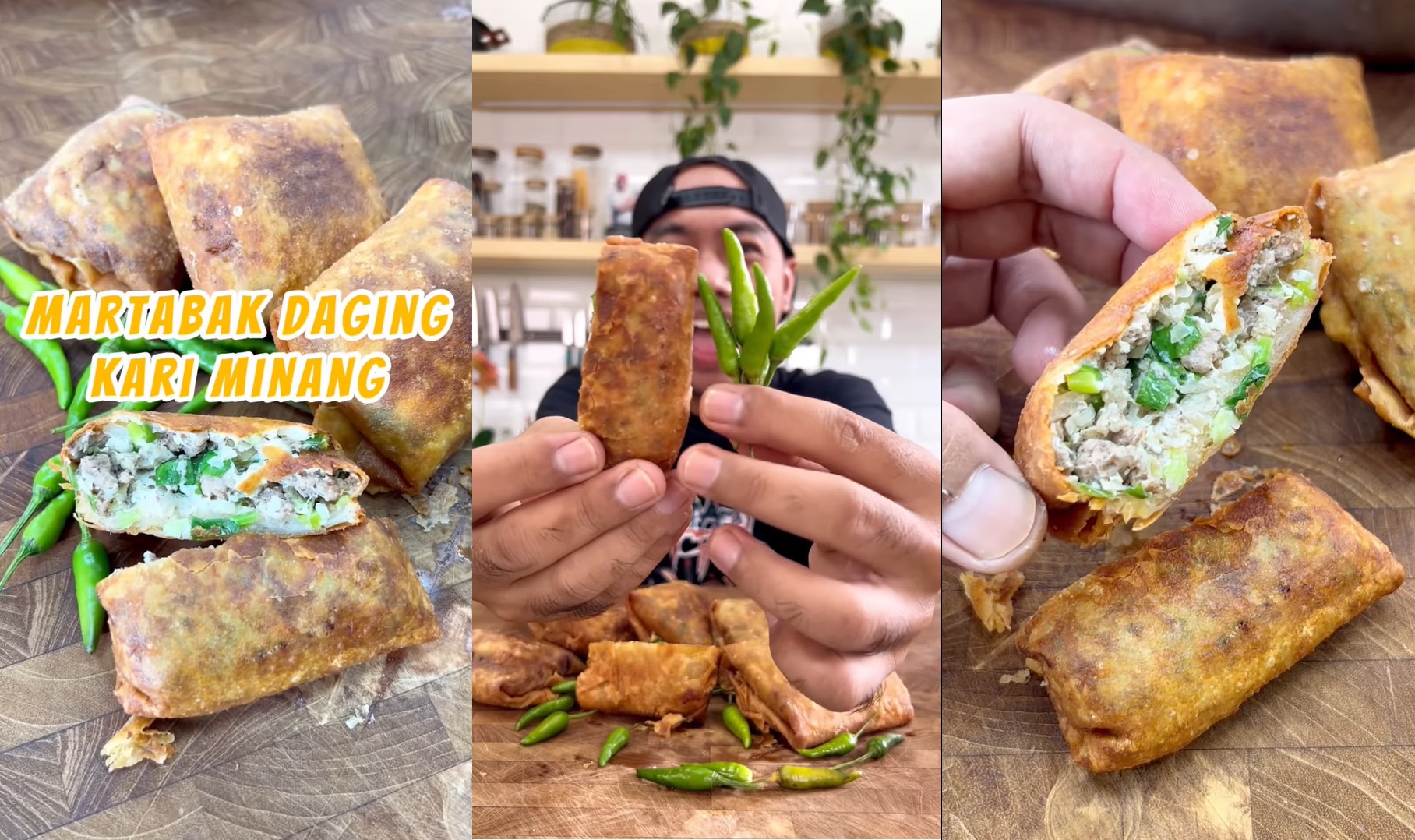 Resep Membuat Martabak Daging Kari dengan Kulit Lumpia ala Jarle Kul! Simak di Sini!