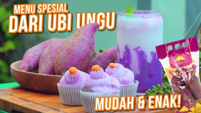 Resep Cupcake Ubi Ungu ala Sunrise Indonesia, Cocok untuk Cemilan Sehat Anak!