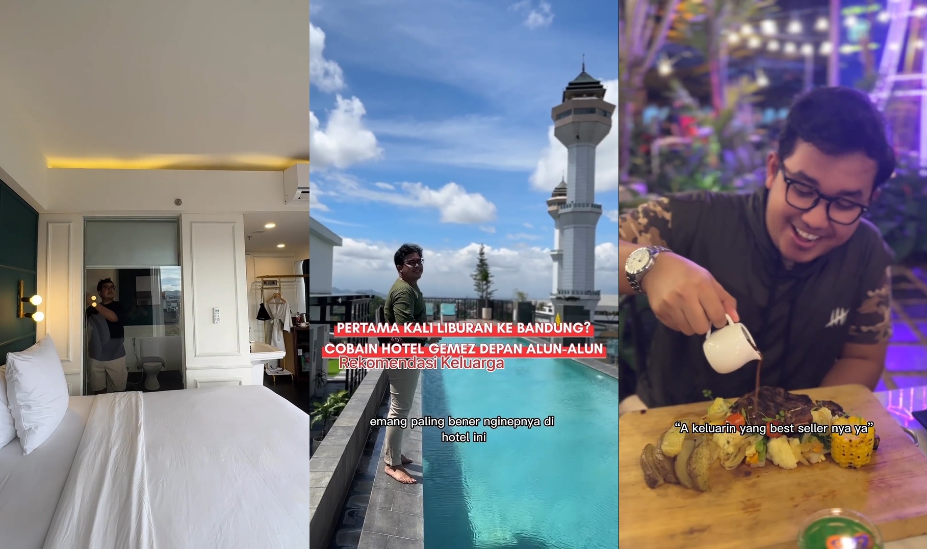 Rekomendasi Hotel dengan Kamar Mewah di Bandung dari Adhe Tora TV, Dijamin Betah!