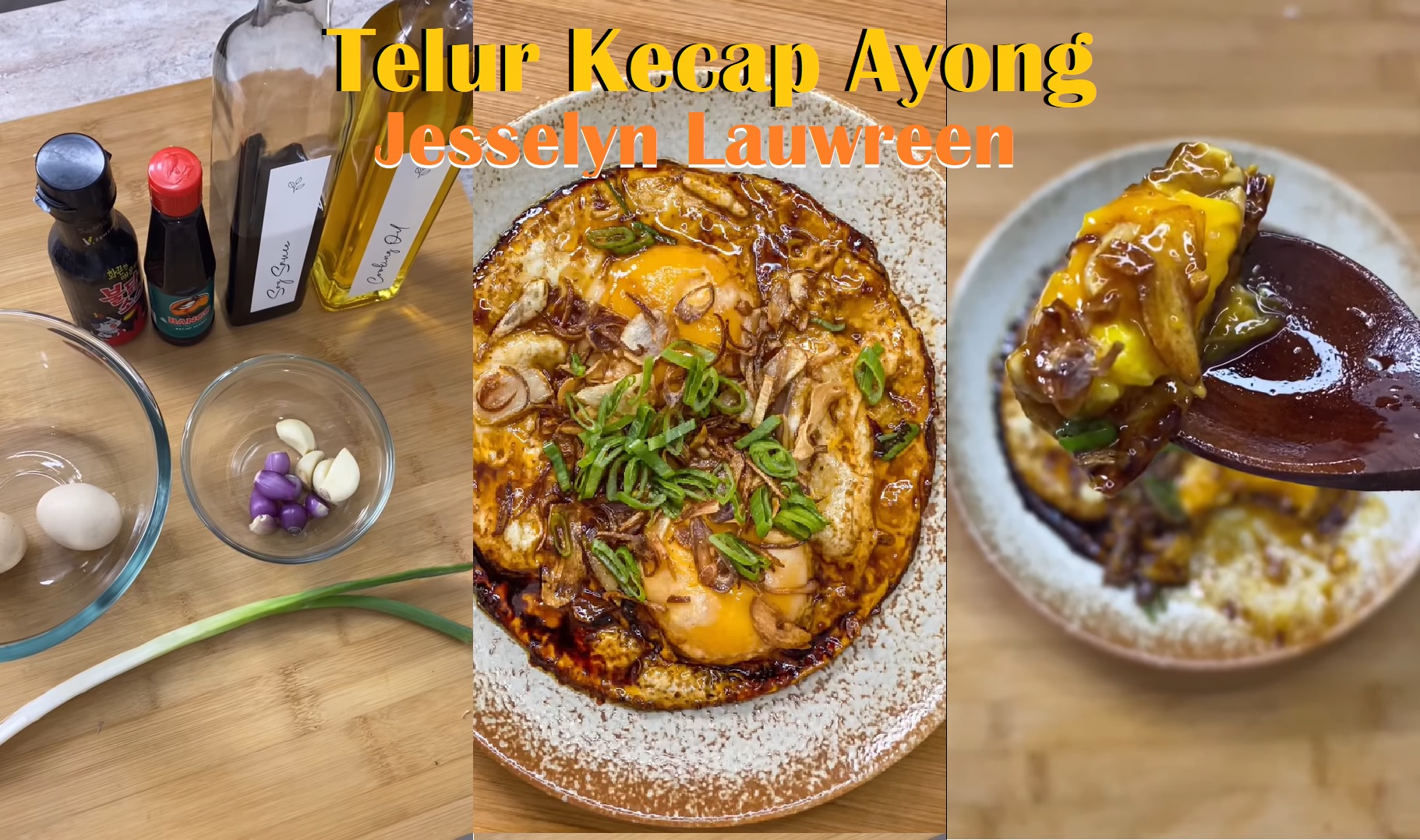 [Menu Ramadhan] Resep Telur Kecap Ayong Khas Pontianak ala Jesselyn Lauwreen untuk Sahur