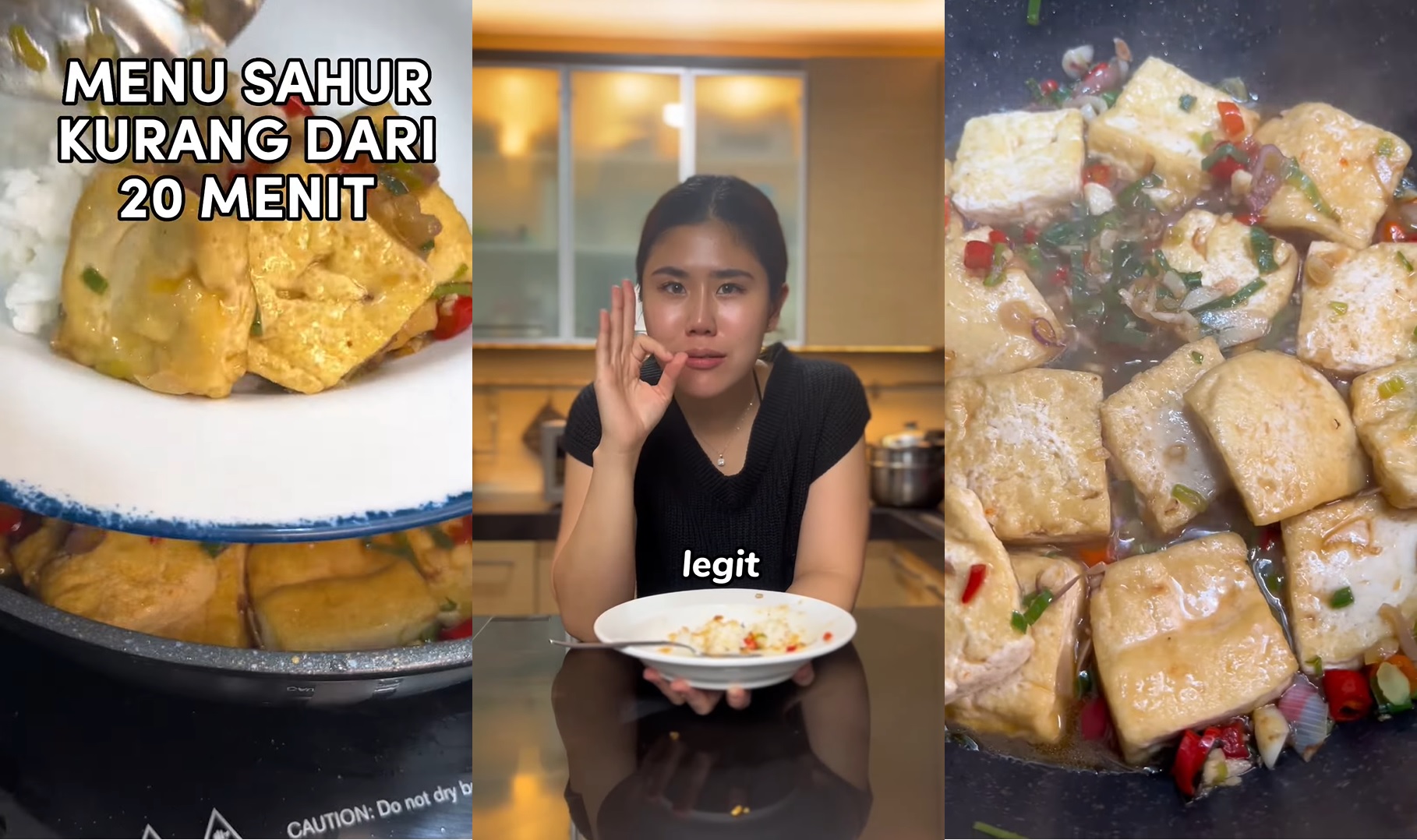 [Menu Ramadhan] Cocok untuk Menu Sahur Simple, Sontek Resep Tahu Tumis Bawang ala Machelwie