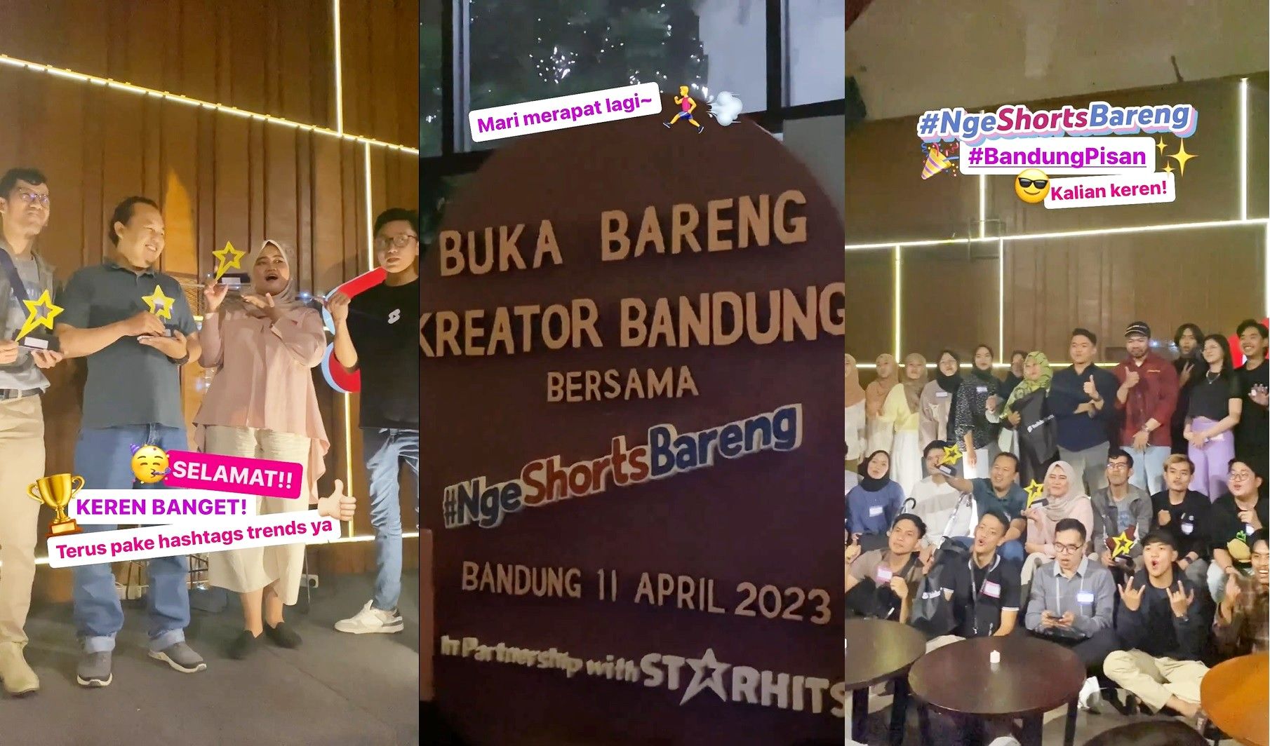 #NgeShortsBareng Balik Lagi ke Bandung Lewat Event Buka Bareng Komunitas Kreator! Hadirkan LuqmanRV Hingga Iggy Dzu!