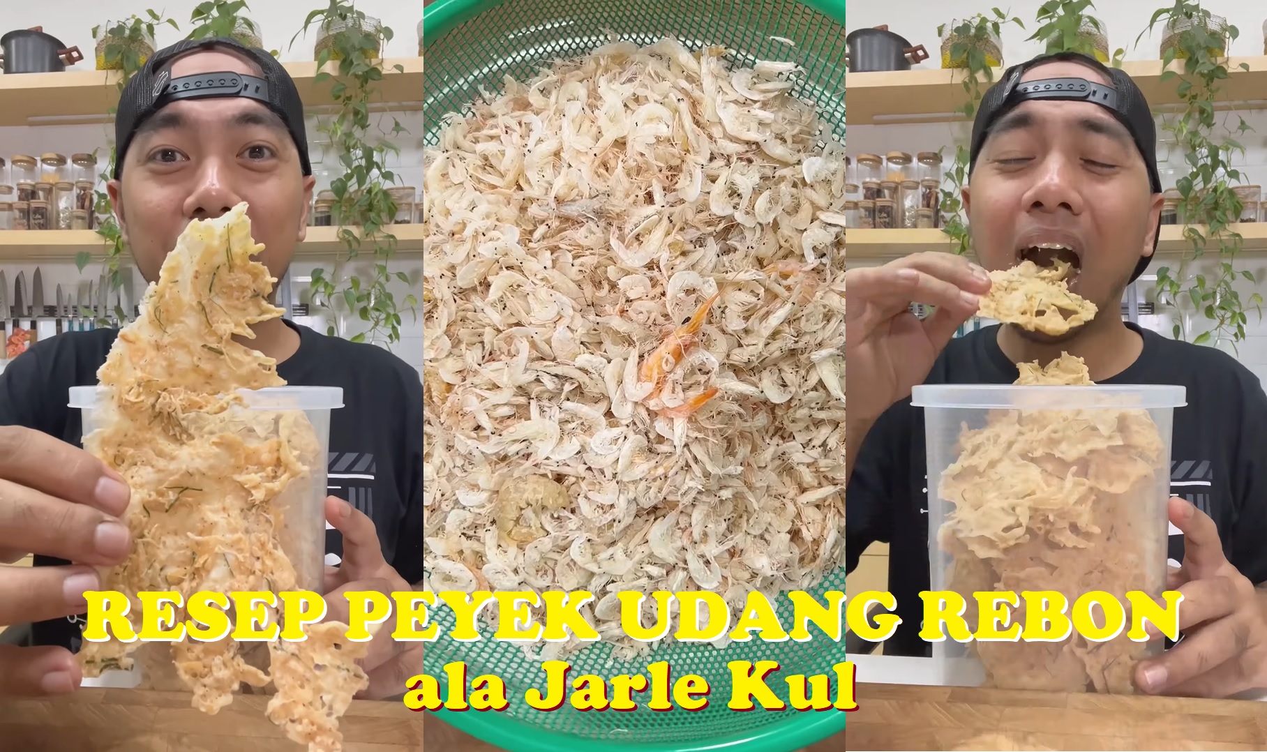 [Menu Ramadhan] Jarle Kul Bagikan Resep Peyek Udang Rebon untuk Teman Santap Rendang Saat Lebaran!