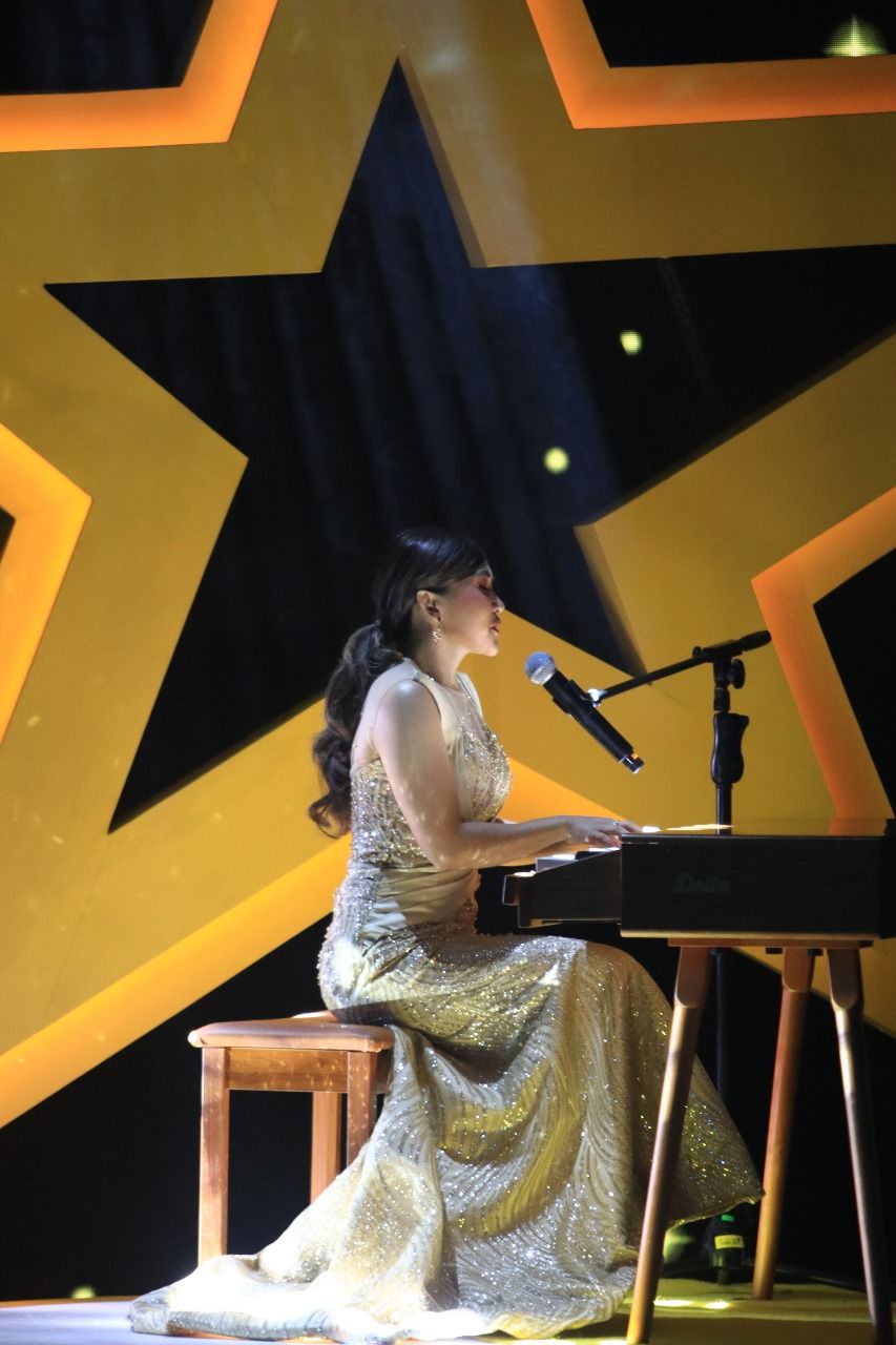 Febrina Fransisca Tampil Bawakan Lagu Ciptaannya Sendiri di Panggung Live Show Trending Star Top 3!