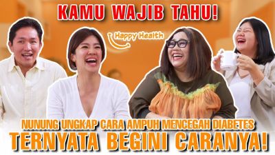 Smile All Day dengan Gula Ramah: Inspirasi Hidup Sehat dari Nunung Srimulat