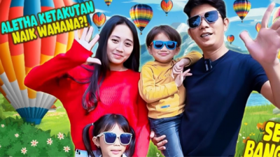 Spot Foto Instagramable dan Wahana Menantang, Keseruan Aletha Abew Wisata di Bandung