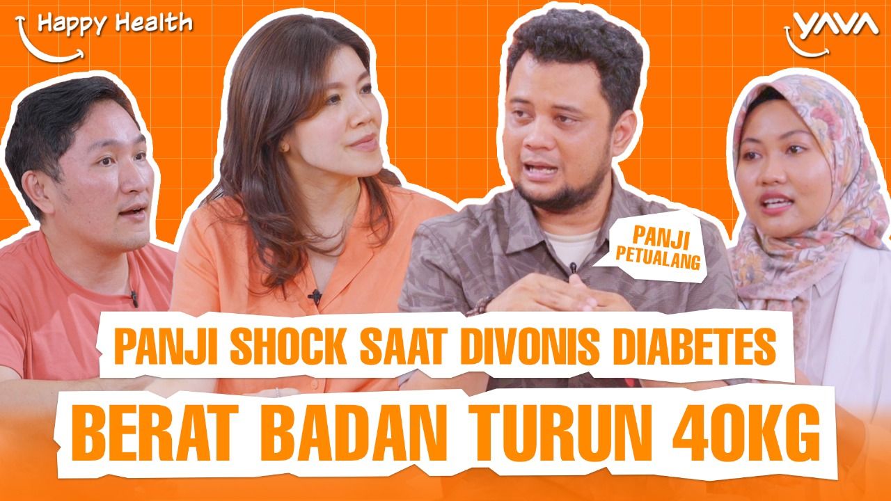 Diabetes Bukan Takdir, Tapi Pilihan Gaya Hidup: Cerita Panji Petualang di Happy Health